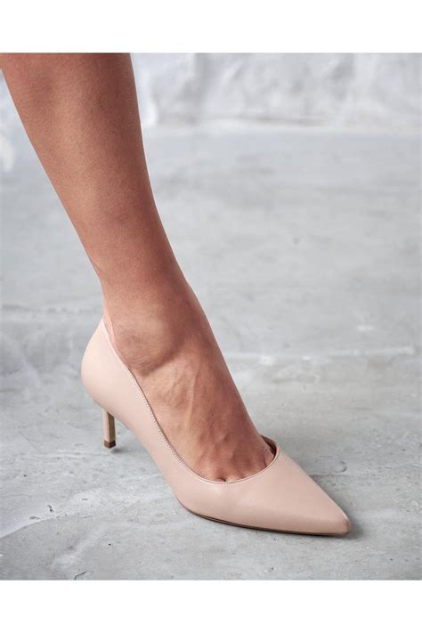 pelin in ayakkabıları SİTY CM NUDE DERİ STİLETTO Fiyatı Yorumları