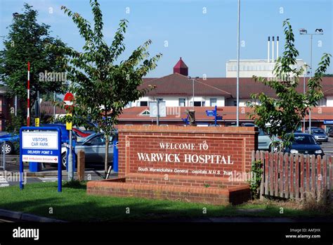 Warwick Hospital Ward Map