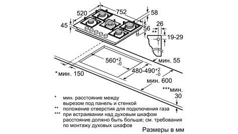 Минимальное расстояние от варочной панели до пенала 81 фото