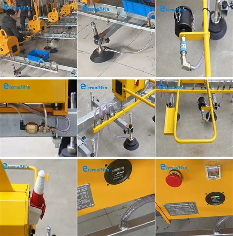 Ce Certified Sheet Metal Vacuum Lifting Equipment Kg Electric Metal