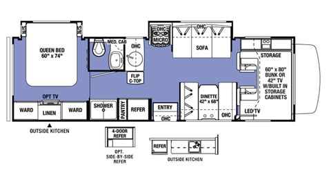 Forest River Sunseeker Floor Plans - floorplans.click