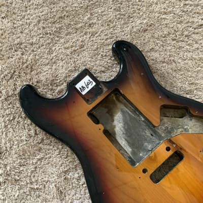 Tobacco Burst Stratocaster Strat Style Guitar Body Reverb