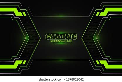 Black Gaming Background Wallpaper