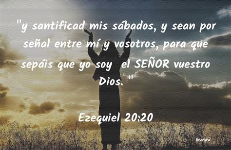 La Biblia Ezequiel 20 20