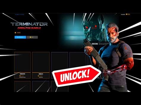 How To Unlock Terminator Operator Bundle In Warzone Vanguard