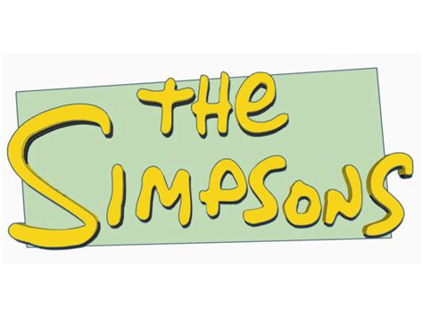 Detail The Simpsons Logo Png Koleksi Nomer 43