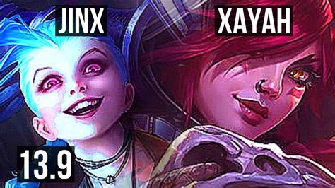 JINX Nautilus Vs XAYAH Rakan ADC 2400 Games 2 0M Mastery 7 1