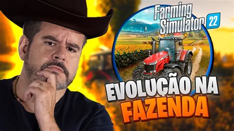 VOVO FAZENDEIRO evolução da nossa fazenda FARMING SIMULATOR YouTube