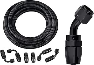 Amazon Evil Energy An Nylon Braided Cpe Fuel Hose Kit Ft Black