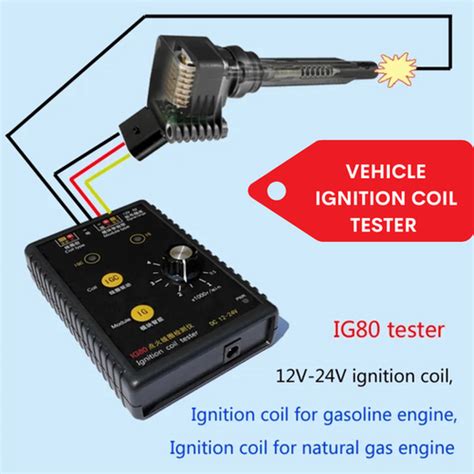 Vehicle Ignition Coil Tester Tool AUTO DIAGNOSTICS 254