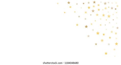 Gold Glitter Stars Background Sparkle Lights Stock Vector (Royalty Free ...