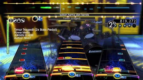 Power Metal Timur Tragedi Rock Band Clone Hero Full Preview Youtube