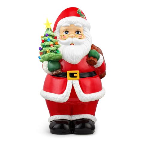 The 22 Nostalgic Ceramic Santa Hammacher Schlemmer