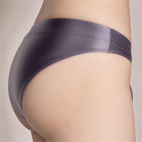 Men S Oil Glossy Bulge Pouch Underwear Bikini Briefs Panties Low Rise Underpants Ebay