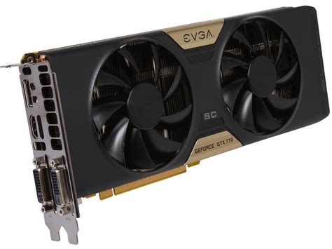 EVGA SuperClocked GeForce GTX 770 Video Card 02G P4 2774 KR Newegg Ca