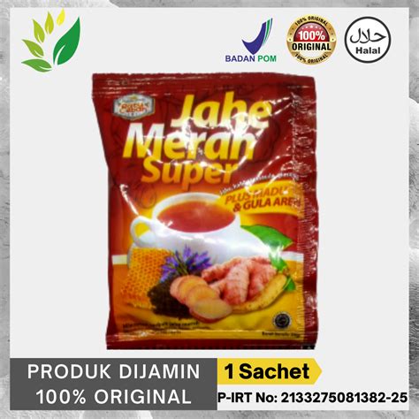 Jahe Merah Super Ratu Lebah Plus Madu Gula Aren Lazada Indonesia