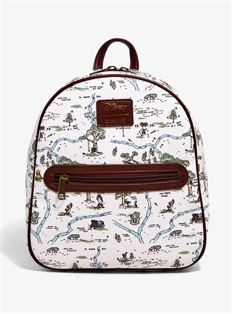 Loungefly Disney Winnie The Pooh Map Mini Backpack Hot Topic Disney