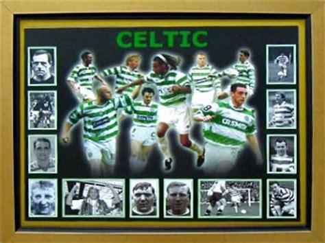 Celtic Legends Print Bhoys Parkhead Heroes