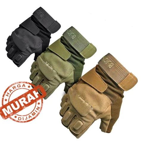 Jual SARUNG TANGAN MECHANIX TACTICAL GLOVES HALF FINGER ST MOTOR