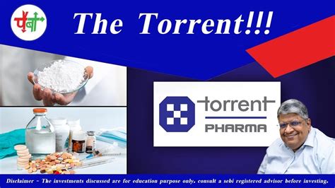 Torrent Pharmaceuticals And Its Numbers Anand Srinivasan YouTube