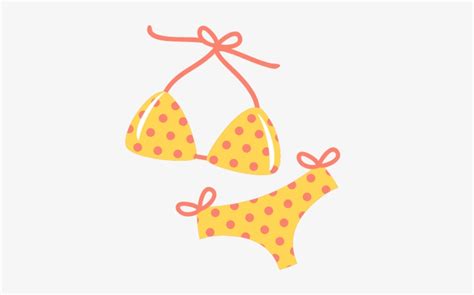 Polka Dot Bikini Svg Scrapbook Cut File Cute Clipart Bikini Clipart