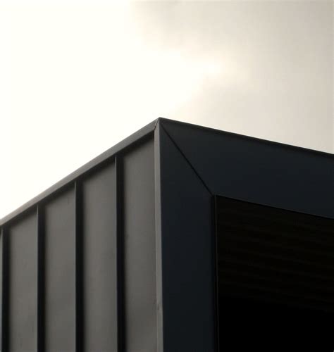 zinc for cladding - Google Search | Construction materials, Cladding, Outdoor storage box