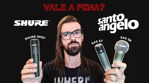 Microfones Santo Angelo X Shure Review Sas Sas Pedro