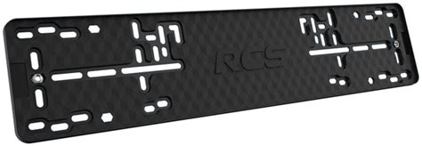 Рамка для номера RCS - Light черный 1 шт. - купить по выгодным ценам в ...