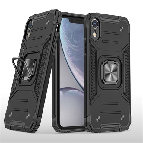 Чехол противоударный armor на Apple iPhone XR / Айфон ХР (Черный ...