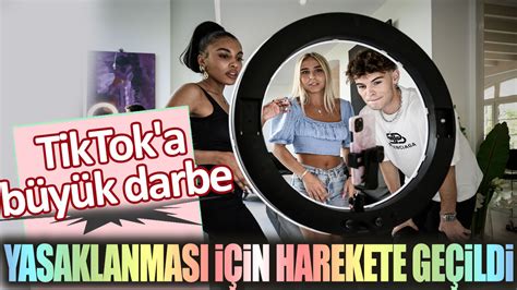 Sosyal medya devi TikTok a büyük darbe Yasaklanması için harekete geçildi