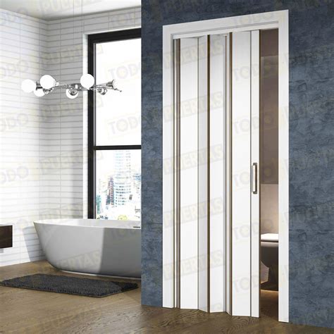 Puerta Plegable 245 Cm Alto Madera Natural Roble Milán