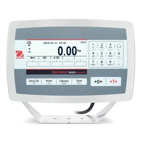 DEFENDER 5000 D52P STAINLESS STEEL OHAUS NZ Industrial Scales