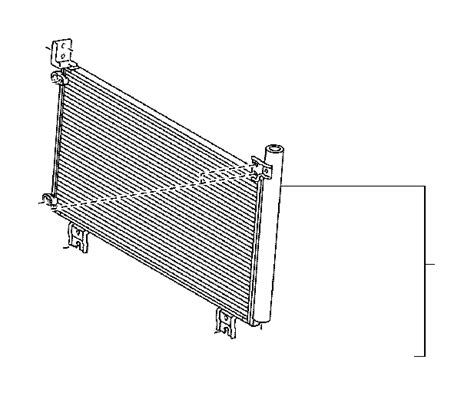 Lexus Rx H A C Condenser Air Conditioning Heating E