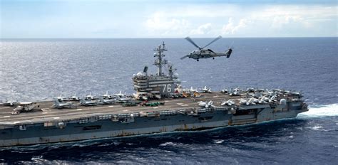 U S Carrier Reagan To Visit Busan Drill With South Korean Navy As