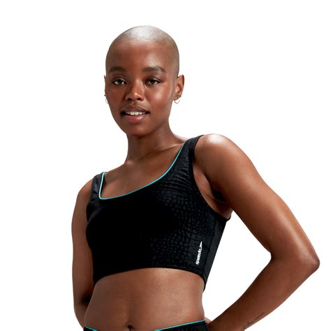 FLU NTE Bikini Top Black Speedo UK