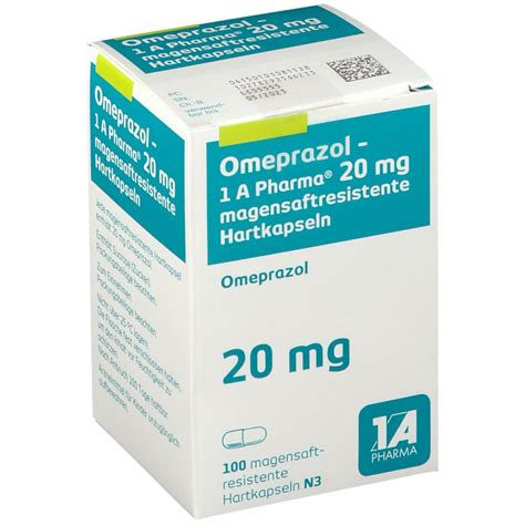 Omeprazol A Pharma Mg St Shop Apotheke