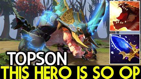 TOPSON Primal Beast This Hero Is So OP Unstoppable Boss Dota 2 YouTube