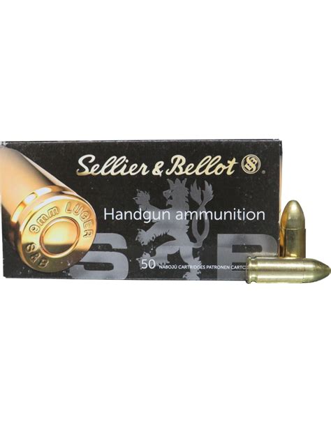 Cartucce Sellier Bellot Cal 9x19 9 Mm Luger FMJ 124 Gr