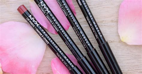 Review NYX Slim Lip Pencils Nude Pink Natural Peekaboo Neutral Ever Adjusting Beauty