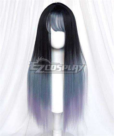 World's End Harem Yuzuki Hanyu Black Cosplay Wig