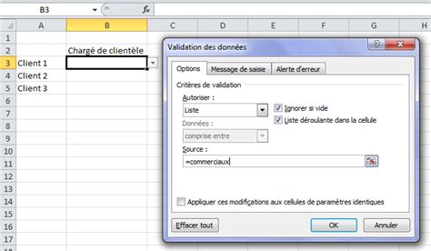 Cr Er Une Liste D Roulante Sur Excel Apprendre Excel Formation Et