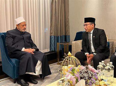 Grand Syekh Al Azhar Akan Hadir Di Muktamar Fiqih Peradaban