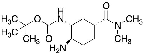 Tert Butyl 1R 2R 5R 2 Amino 5 Dimethylcarbamoyl Cyclohexyl