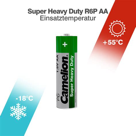 Camelion Super Heavy Duty Gr N Aa R Bp