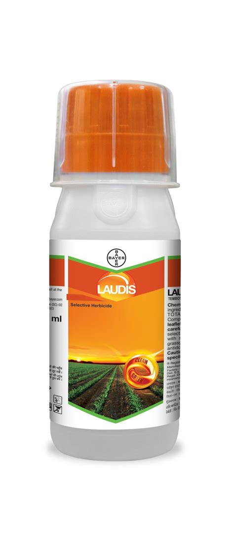 Bayer Laudis 115 Ml Selective Herbicide Plastic Bottle Id 22193723355