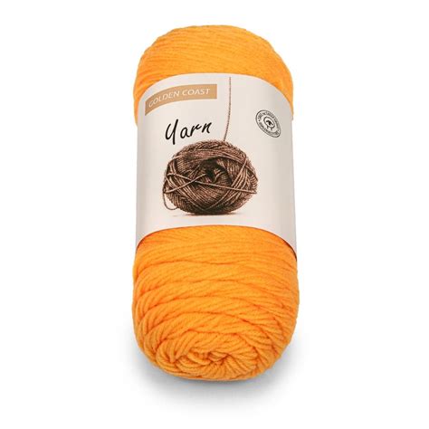 7 oz Medium Acrylic Yarn - Sunflower Yellow Worsted Medium Weight Yarn ...