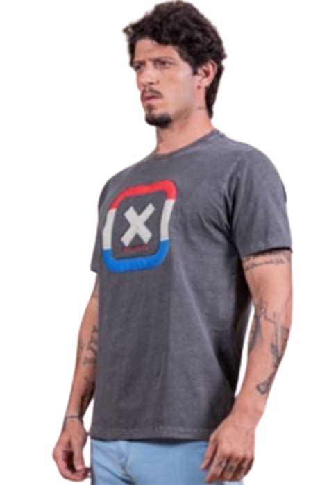 Camiseta Masculina Txc Brand Preta Celeiro Country