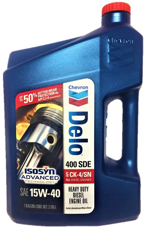 Chevron Delo 400 Sde Sae 15w 40 Heavy Duty Diesel Engine Oil Api Ck 4 Sn