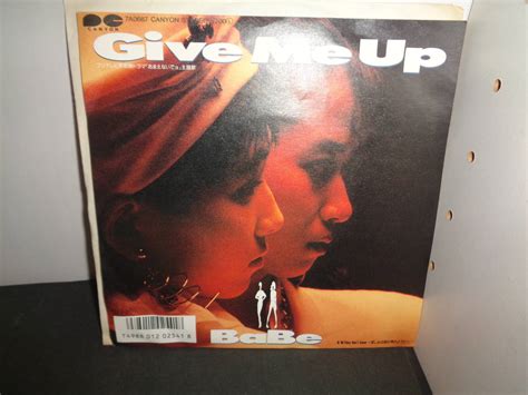 Yahoo オークション Give Me Up BaBe EP盤 シングルレコード 同梱歓