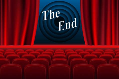 The End Movie Screen Stock Photos Pictures And Royalty Free Images Istock